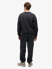 Superdry Black Blank Oversized Joggers - Image 4 of 8