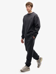 Superdry Black Blank Oversized Joggers - Image 5 of 8