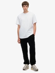 Superdry Black Blank Oversized Joggers - Image 3 of 8