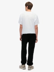 Superdry Black Blank Oversized Joggers - Image 4 of 8