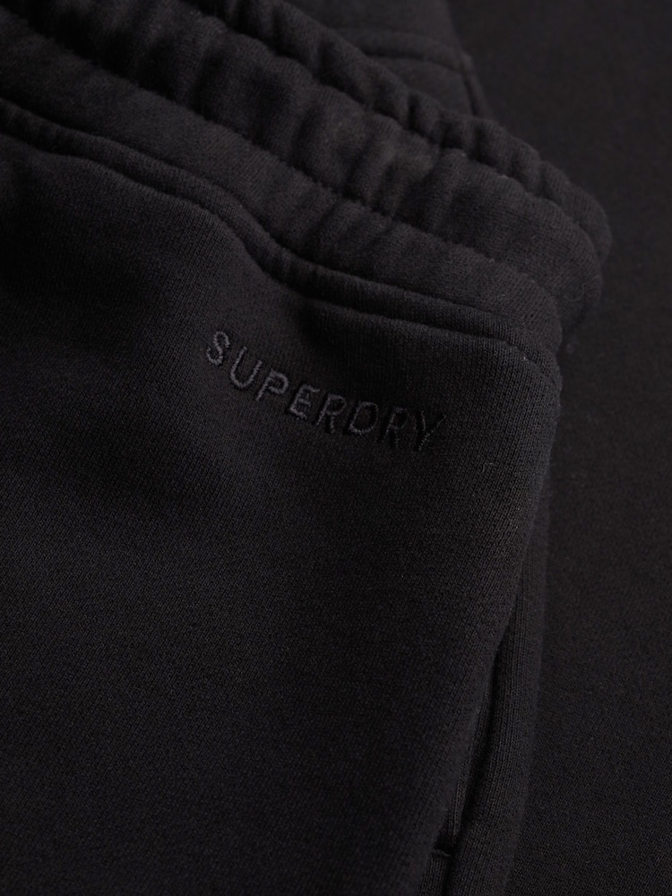 Superdry Black Blank Oversized Joggers - Image 8 of 8 Superdry Black Blank Oversized Joggers - Image 8 of 8