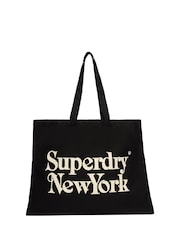 Superdry Black Tote - Image 1 of 3