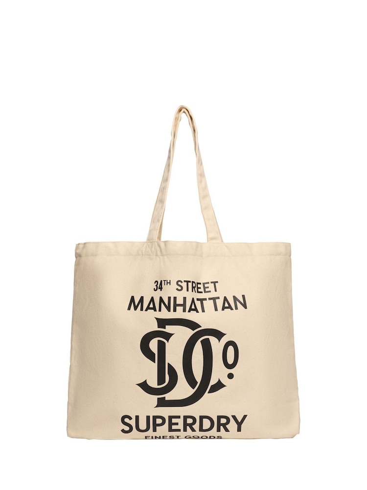 Superdry Nude Tote - Image 1 of 3
