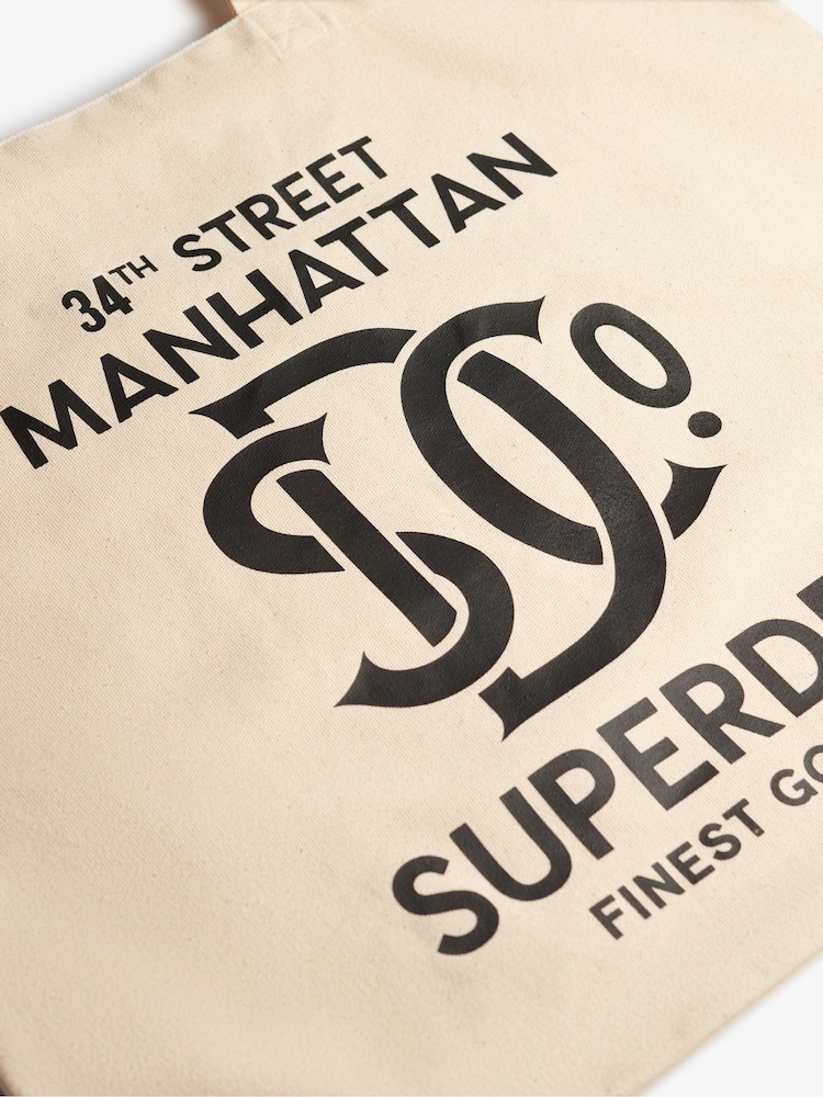 Superdry Nude Tote - Image 3 of 3