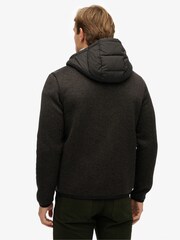 Jaqueta híbrida de malha com capuz Superdry Storm - Imagem 2 de 8
