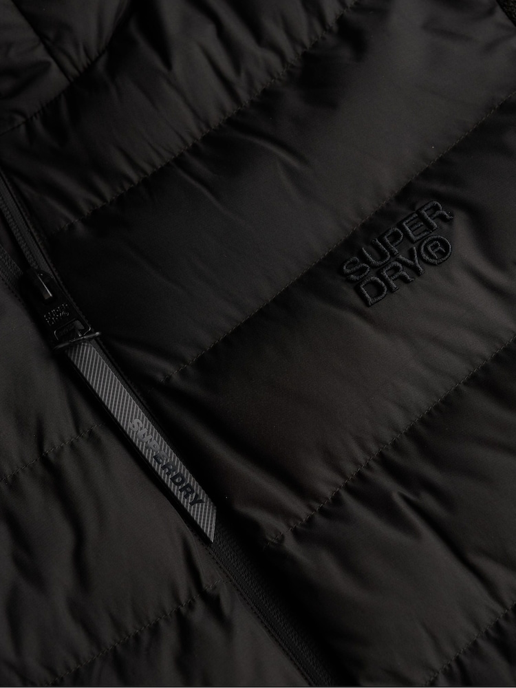 Jaqueta híbrida de malha com capuz Superdry Storm - Imagem 8 de 8