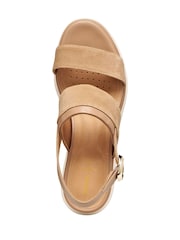 Geox Brown Gardenia Sandals - Image 4 of 5