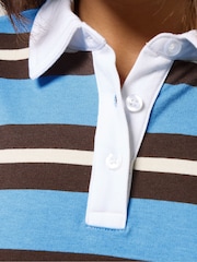 PixieGirl Petite Blue Rugby Sweatshirt - Image 4 of 5