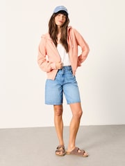 Rosa coral - Sudadera con capucha y zíper FatFace - Imagen 3 de 6