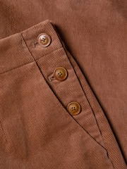 Seasalt Cornwall Brown Brown Crackington Tapered Trousers - Image 5 of 5