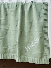 My 1st Years Personalised Star Jacquard Blanket - Image 1 of 4