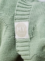 My 1st Years Personalised Star Jacquard Blanket - Image 3 of 4