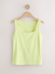 Lime Green Square Neck Vest - Image 5 of 7
