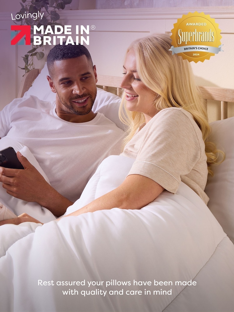 Slumberdown 2 Cosy Nights Super Support Pillows - Image 10 of 10