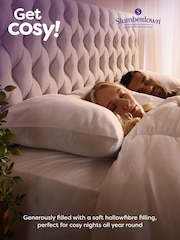 Slumberdown 2 Cosy Nights Super Support Pillows - Image 4 of 10
