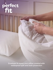 Slumberdown Waterproof Protect Pillow Protector - Image 5 of 8
