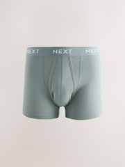 Vert - 5 Pack - Boxer en coton à devant A - Image 2 de 9