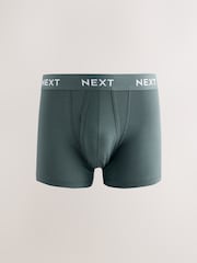 Vert - 5 Pack - Boxer en coton à devant A - Image 4 de 9