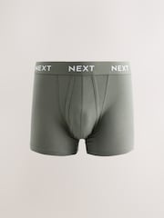 Vert - 5 Pack - Boxer en coton à devant A - Image 5 de 9