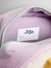JoJo Maman Bébé Pink Borg Bag - Image 5 of 5