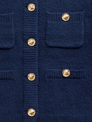 Gap GapStudio Navy Blue Cropped Cardigan - Image 6 of 6