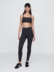Gap Black High Waisted Power Full Length Leggings - Image 4 of 5