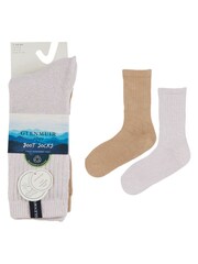 Natural - Glenmuir Walking Socks With Cushioned Soles 2 pack - Imagem 6 de 7