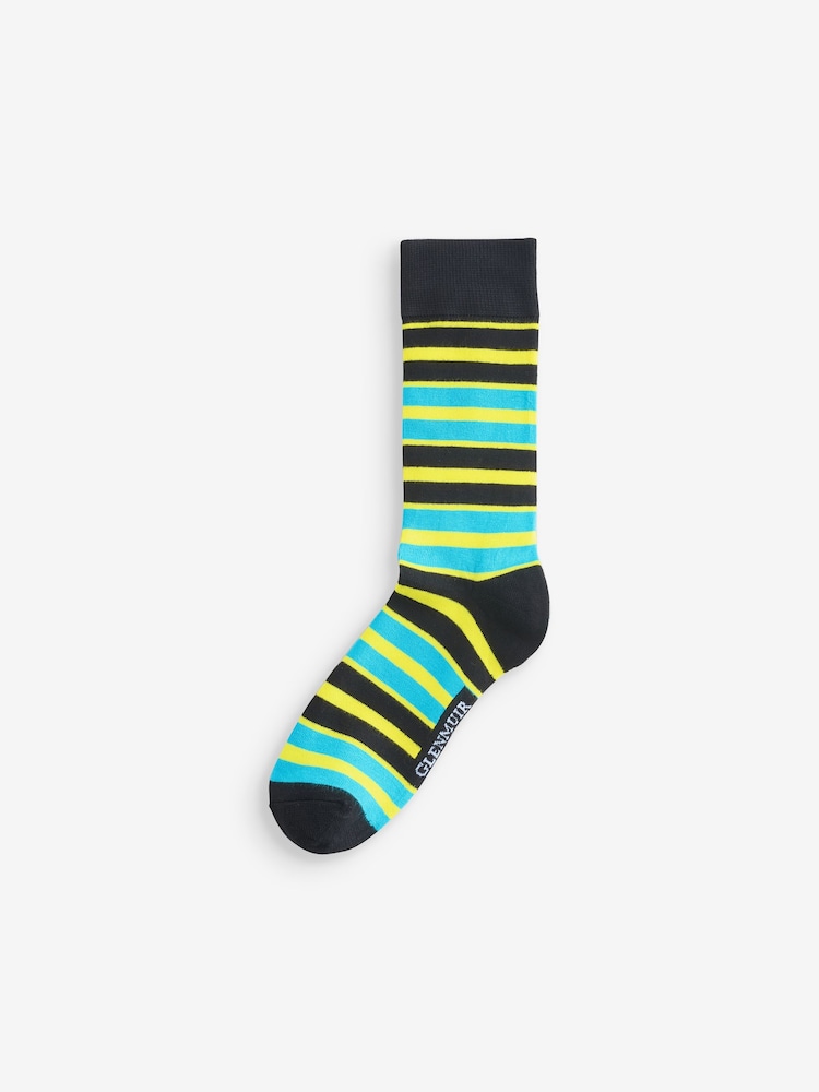 Glenmuir Multi Stripe Crew Socks - Bild 4 von 4