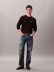 Calvin Klein Black Archive Logo Relaxed T-Shirt - Image 3 of 6