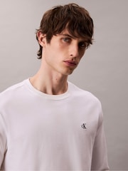 Calvin Klein White Archive Logo Relaxed T-Shirt - Image 2 of 7