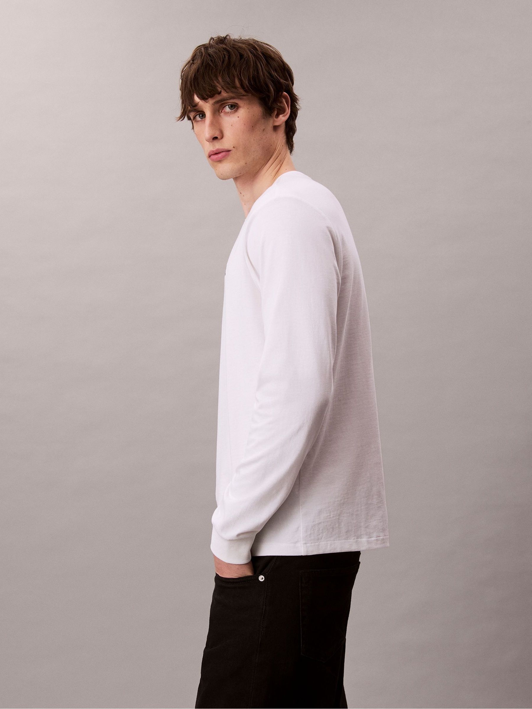 Buy Calvin Klein White Archive Logo Relaxed T-Shirt from Next USA