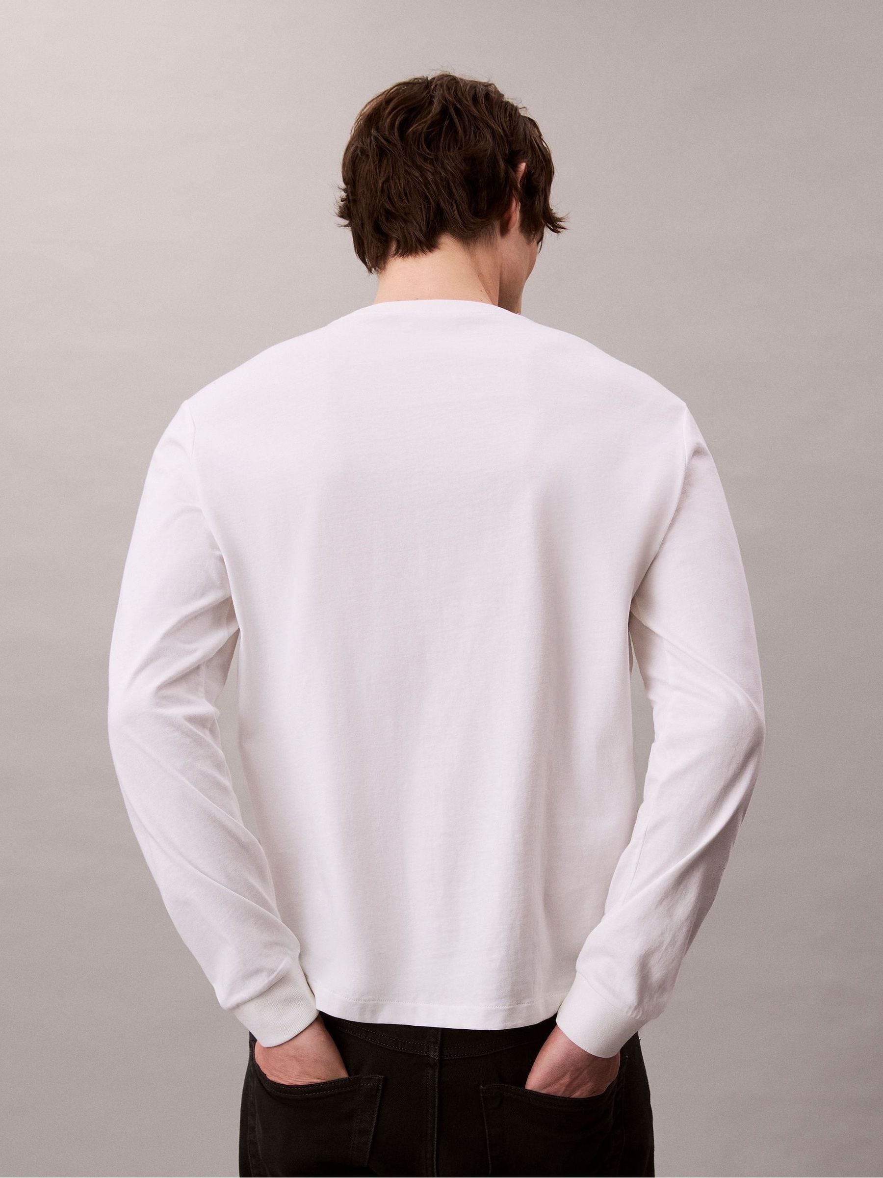 Buy Calvin Klein White Archive Logo Relaxed T-Shirt from Next USA