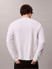 Calvin Klein White Archive Logo Relaxed T-Shirt - Image 5 of 7