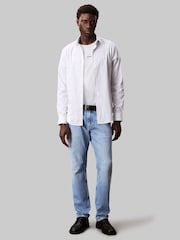 Calvin Klein White Logo T-Shirt - Image 4 of 5
