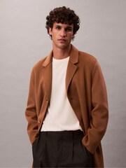 Calvin Klein White Merino Wool Classic Sweater - Image 4 of 4