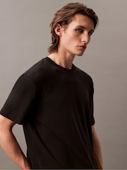 Calvin Klein Black Cotton T-Shirt - Image 3 of 6