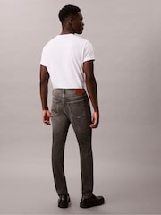Calvin Klein Grey Slim Tapered Jeans - Image 4 of 6
