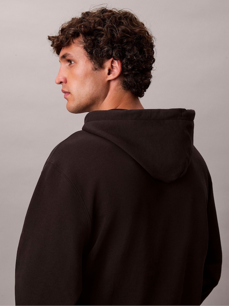 Calvin Klein Black Monogram Hoodie - Image 6 of 6 Calvin Klein Black Monogram Hoodie - Image 6 of 6