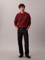 Calvin Klein Premium Fleece Relaxed Sweatshirt - Bild 3 von 6
