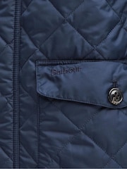 Barbour® Blue Hornby Quilted Jacket - Image 10 of 10