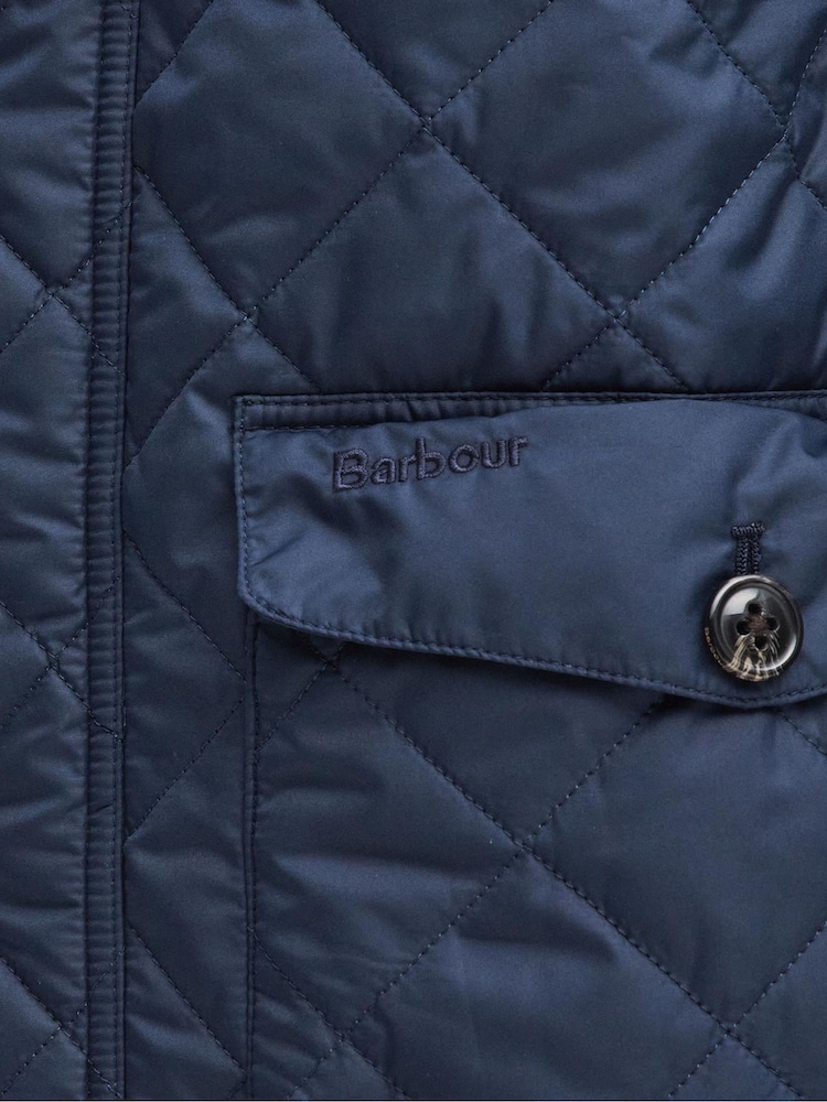Barbour® Blue Hornby Quilted Jacket - Image 10 of 10 Barbour® Blue Hornby Quilted Jacket - Image 10 of 10
