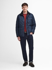 Barbour® Blue Hornby Quilted Jacket - Image 2 of 10