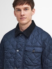 Barbour® Blue Hornby Quilted Jacket - Image 4 of 10