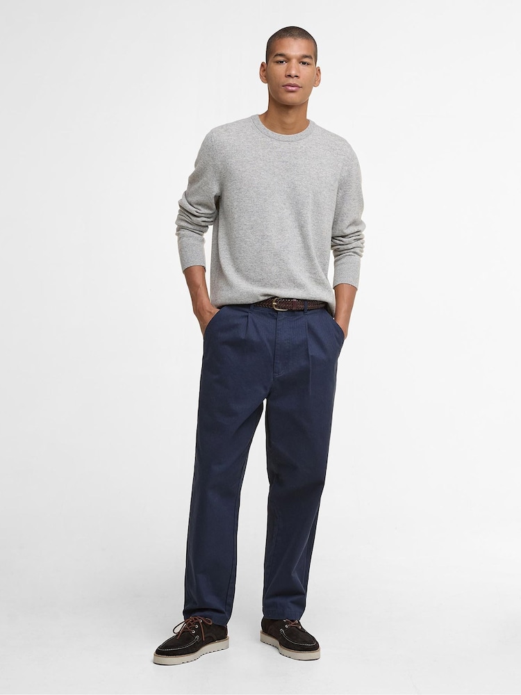 Barbour® Blue Navy Bayview Trousers - Image 1 of 6