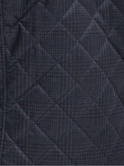 Barbour® Blue Check Liddesda Dark Coat - Image 10 of 10