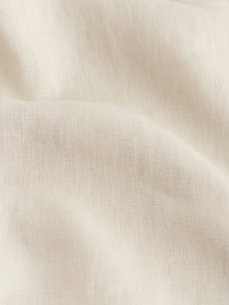 Nothing Ordinary Natural Pure Linen Long Sleeve Shirt - Image 3 of 3