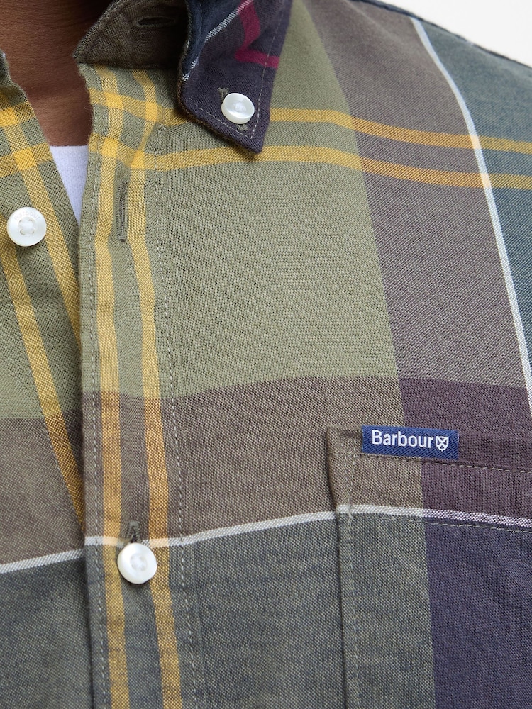 Barbour® Brown Glendale TF Shirt Classic - Image 2 of 8