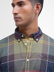 Barbour® Brown Glendale TF Shirt Classic - Image 5 of 8