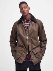 Barbour® Brown Beaufort Wax Jacket - Image 1 of 9