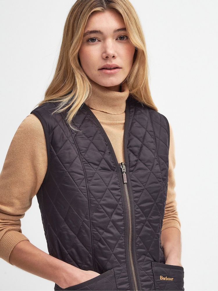 Barbour® Brown Fleece Betty L Jacket - Image 2 of 8 Barbour® Brown Fleece Betty L Jacket - Image 2 of 8